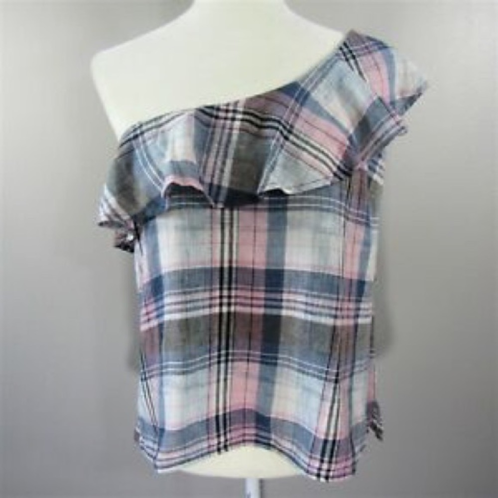 Anthropologie Cloth & Stone One Shoulder Blouse